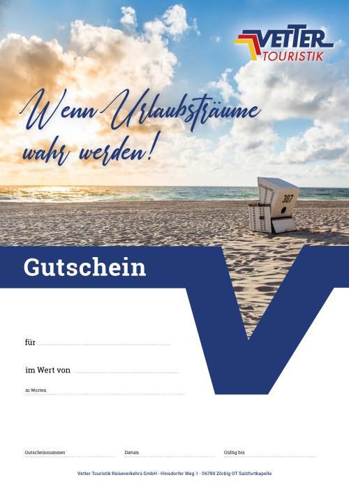 Geschenk - Urlaubsträume