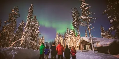 Titelbild für Finnland - Kuusamo Flugreise