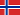 Flagge Norwegen